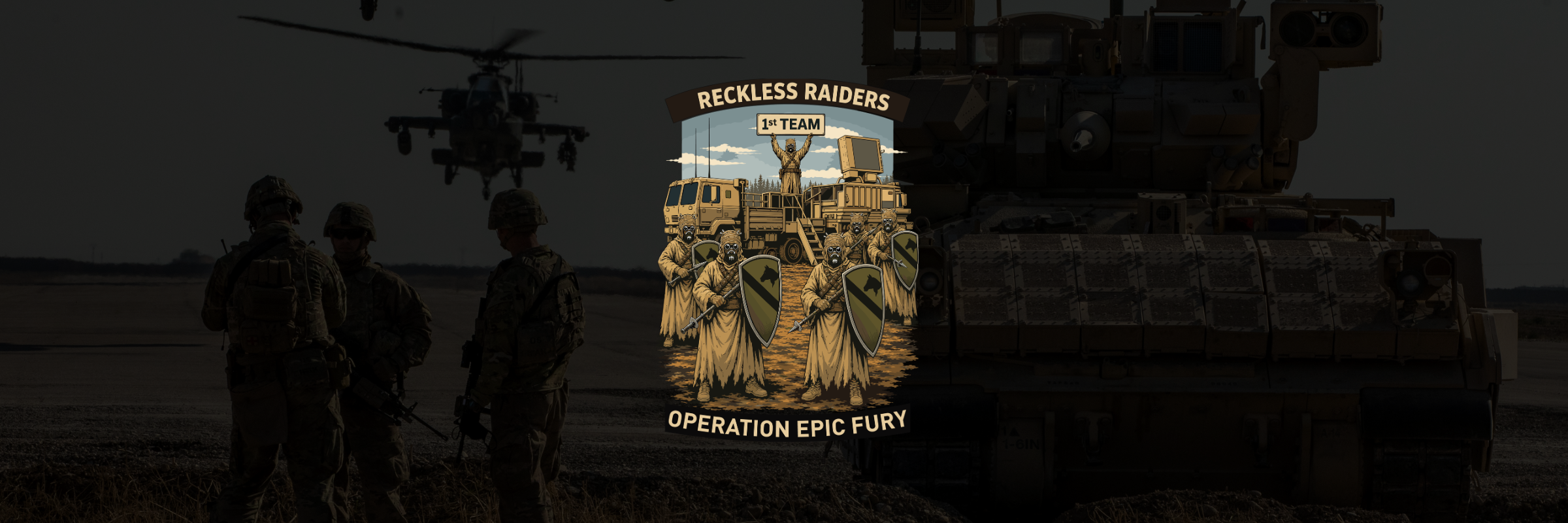 1st Cavalry 6-56 ADAR Reckless Raiders Store