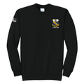 2-349th LSBN  Fleece Pullover Sweatshirt (PC78), Black