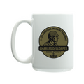 Charles Deglopper Company, 1-325 AIR Tribute (No Color) Ceramic Coffee Mug 15oz, White