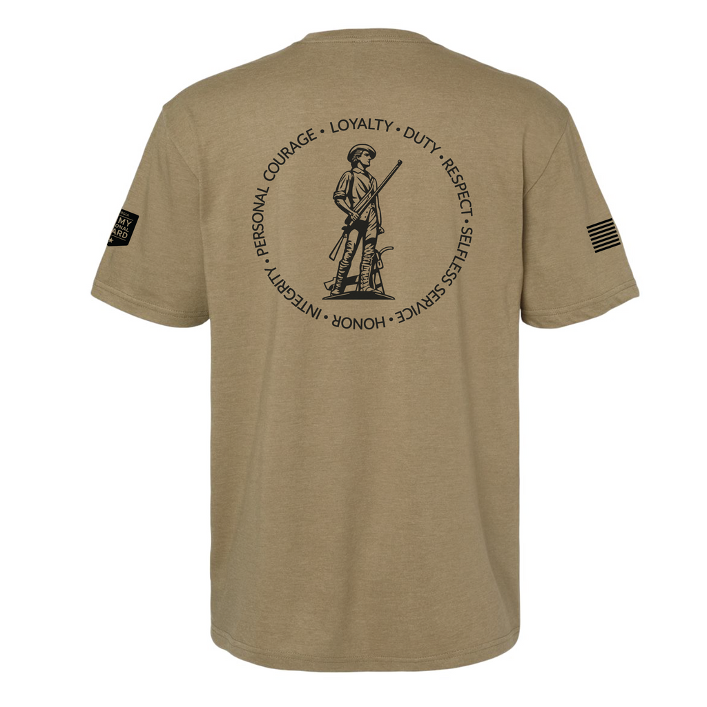 HHD 78th Troop Command  Softstyle CVC SS Tee (67000), Tan 499