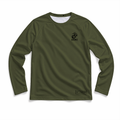 2nd Battalion, 6th Marines, Weapons Company, 81mm Platoon Gen.1 MaxDri Performance Tee, Long Sleeve, OD Green