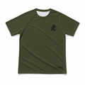 2nd Battalion, 6th Marines, Weapons Company, 81mm Platoon Gen.1 Long Range Performance Tee, Short Sleeve, OD Green