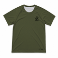 2nd Battalion, 6th Marines, Weapons Company, 81mm Platoon Gen.1 MaxDri Performance Tee, Short Sleeve, OD Green
