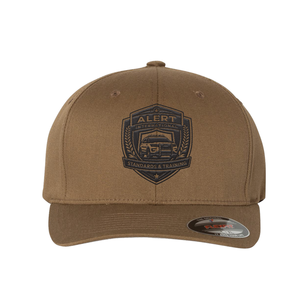 ALERT International  Flexfit Cotton Blend Cap - 6277, Tan 499