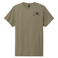 Fort Benning VETCEN  Softstyle CVC SS Tee (67000), Tan 499