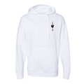 United States Secret Service - Counter Assault Team Team 1 Midweight Cotton Fleece Hoodie (SS4500), White