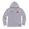 Special Operations Medicine (SOMED) SOM Gen.1 Long Range Performance Tee, Long Sleeve, Sun Hood, Grey