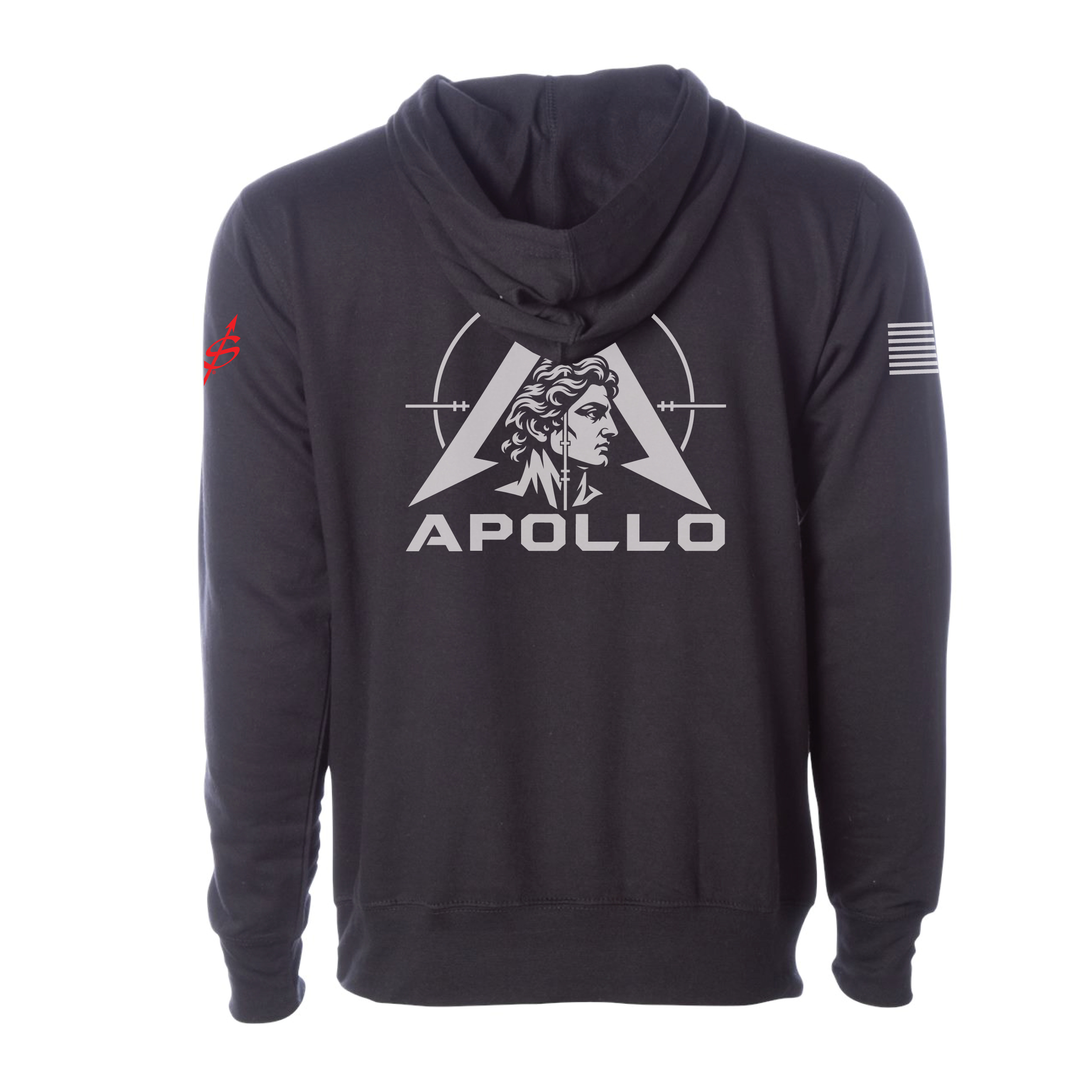 Snipers, Scout PLT, HHC, 1-67AR  Midweight Cotton Fleece Hoodie (SS4500), Black