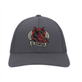 Charlie Co., 3-319th 1C Dawgs Low-Profile Snapback Trucker Hat (P114), Grey