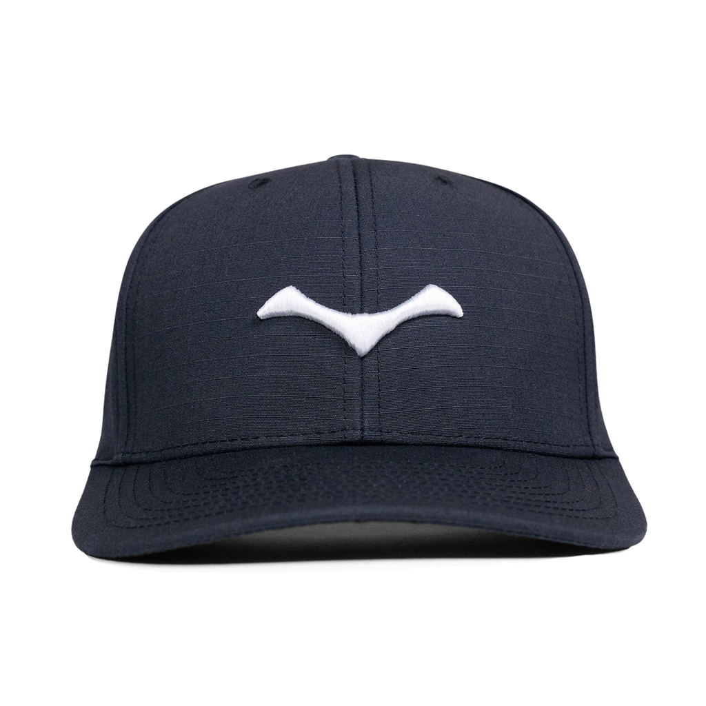 V1 Snapback Hat, Black