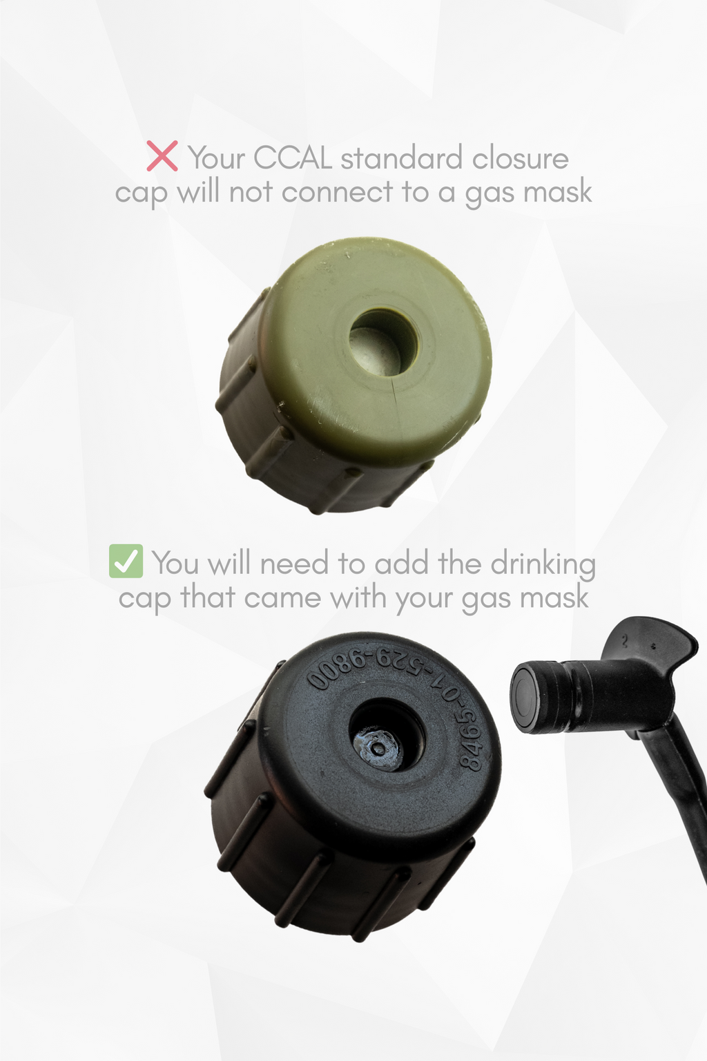 Closure Cap Adapter Lid Assembly (CCAL)