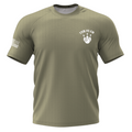 7th Finance Company  Men's Standard Performance SS Tee, Tan 499