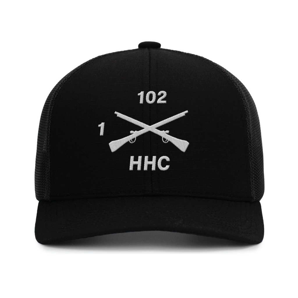 HHC 1-102D  Tactical Trucker - 112T, Black