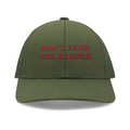 Don’t fear the reaper corpsman   Low-Profile Snapback Trucker Hat (P114), OD Green