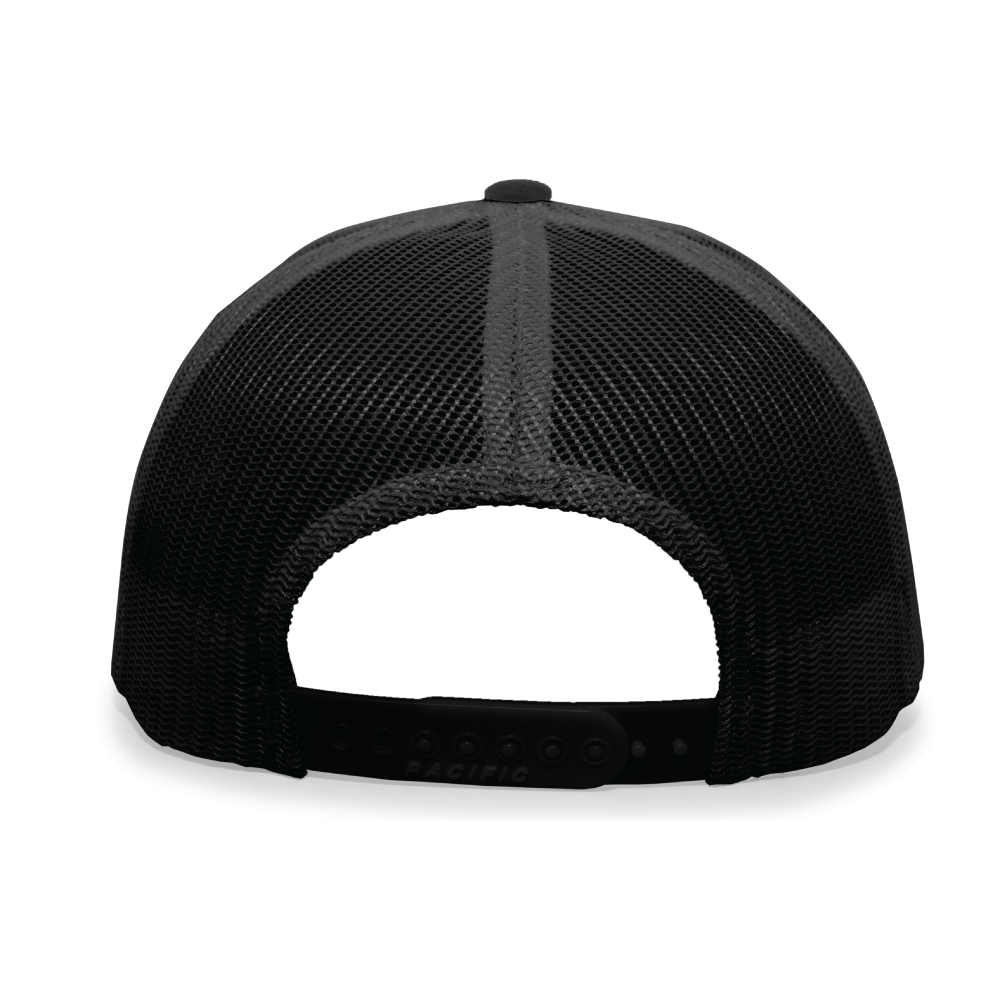 San Diego PD SWAT  Snapback Trucker Hat (104C), Black