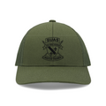 Task Force Guardian Master Trainer Low-Profile Snapback Trucker Hat (P114), OD Green