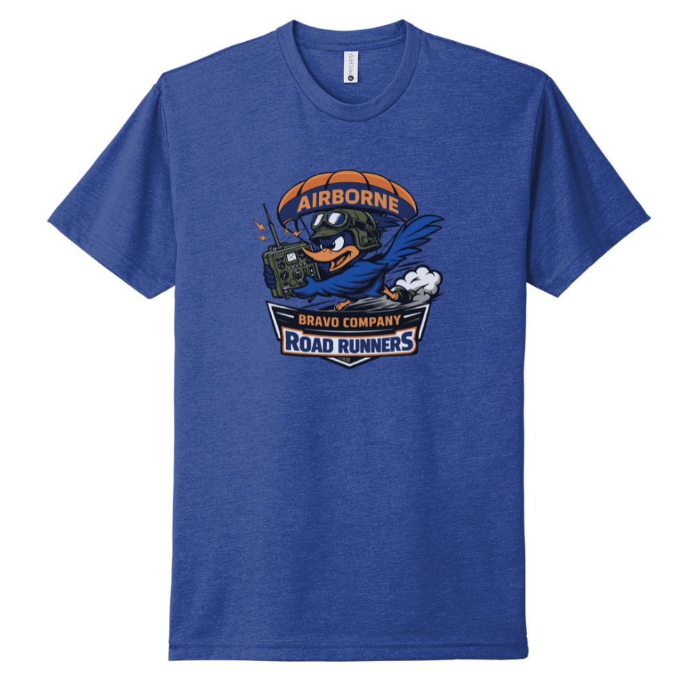 Bravo Company, 82nd Signal Battalion   Unisex CVC SS Tee (6210), Royal