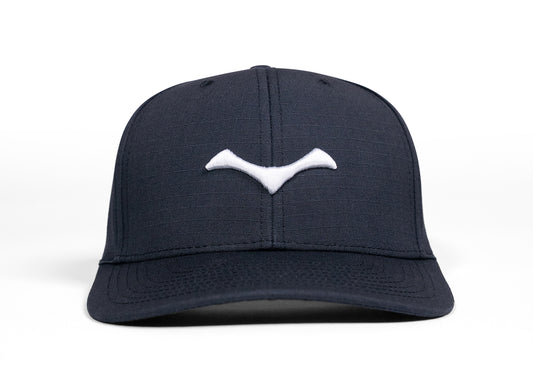 V1 Snapback Hat, Black