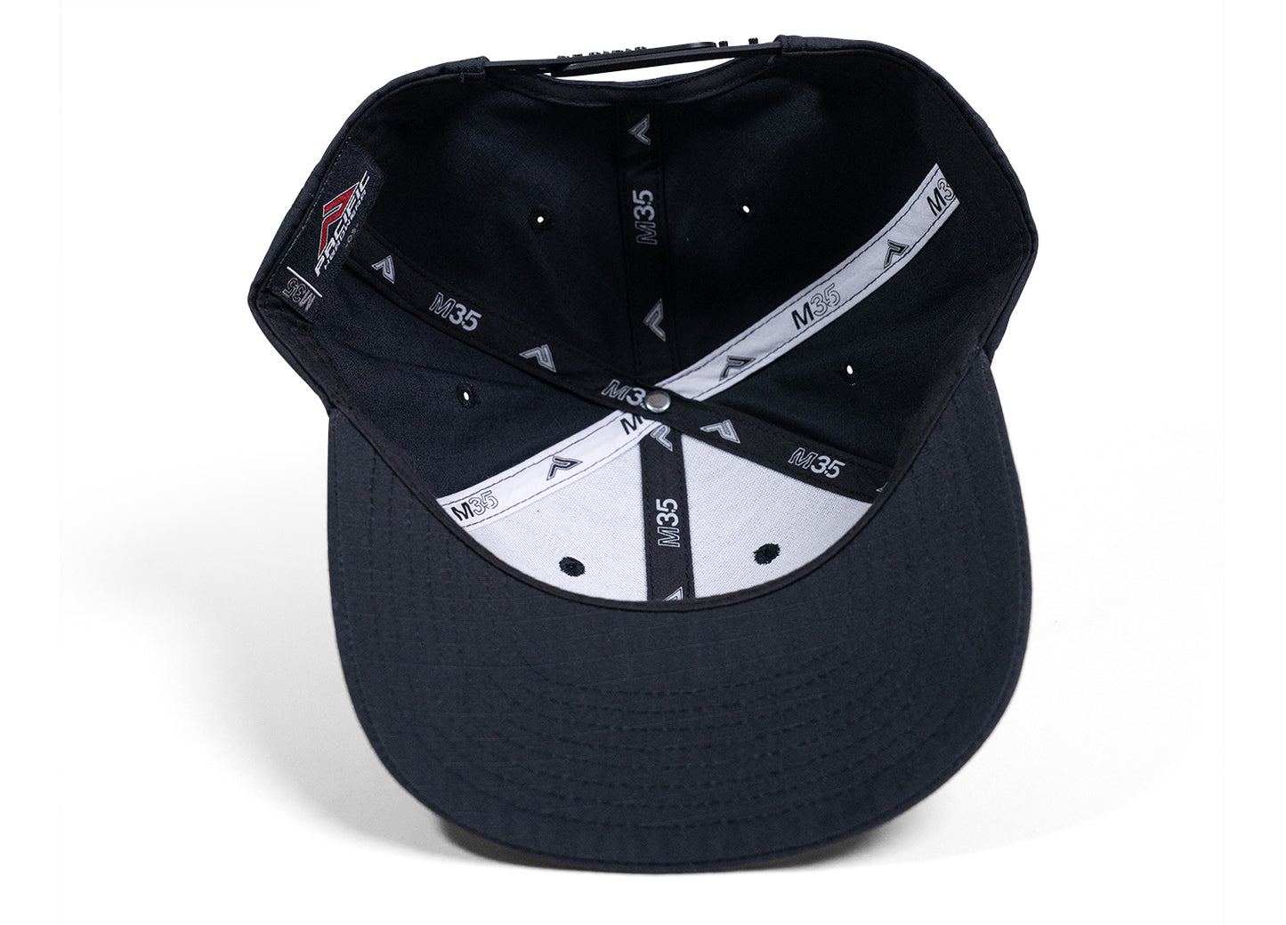 V1 Snapback Hat, Black