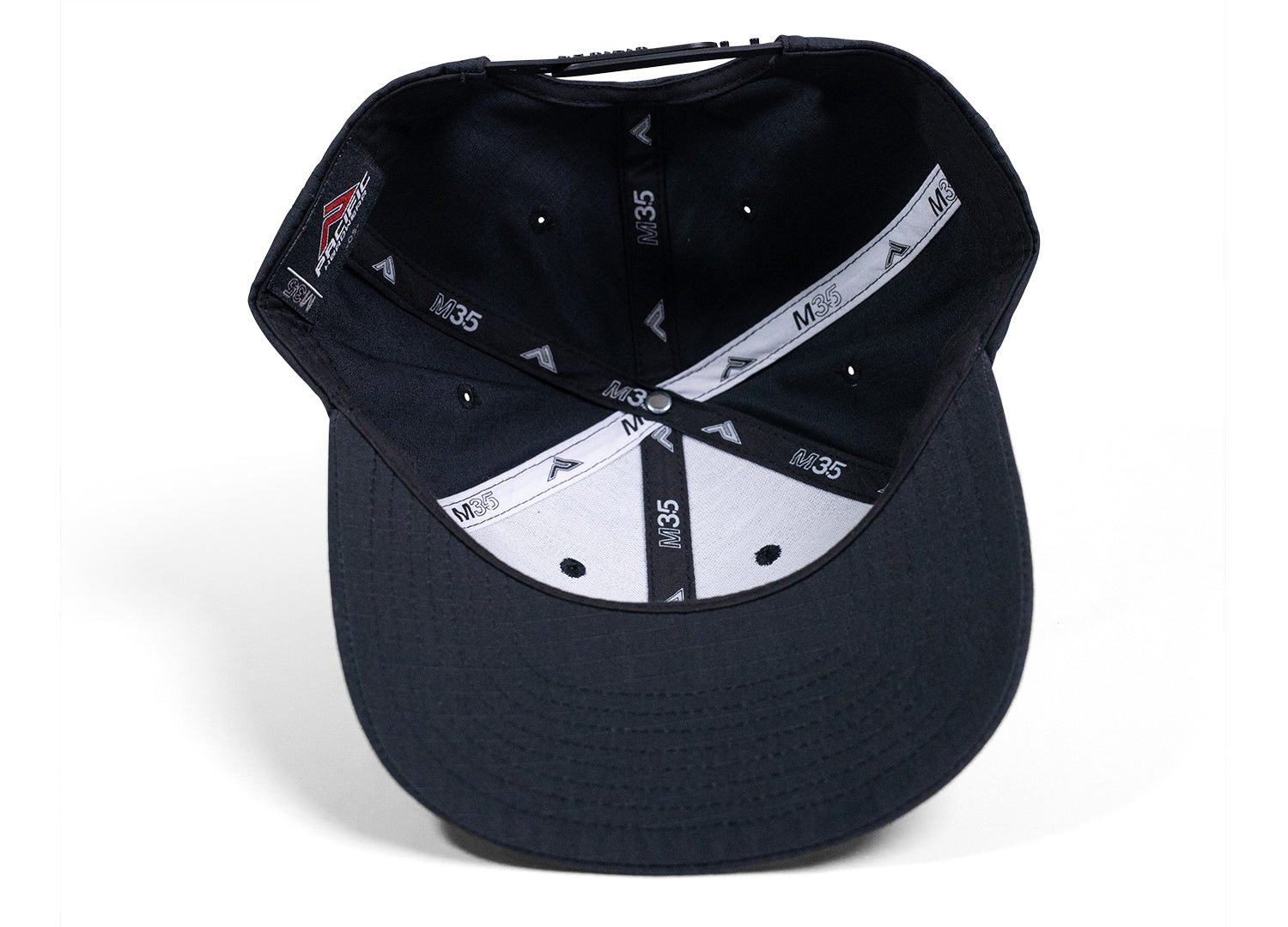 V1 Snapback Hat, Black