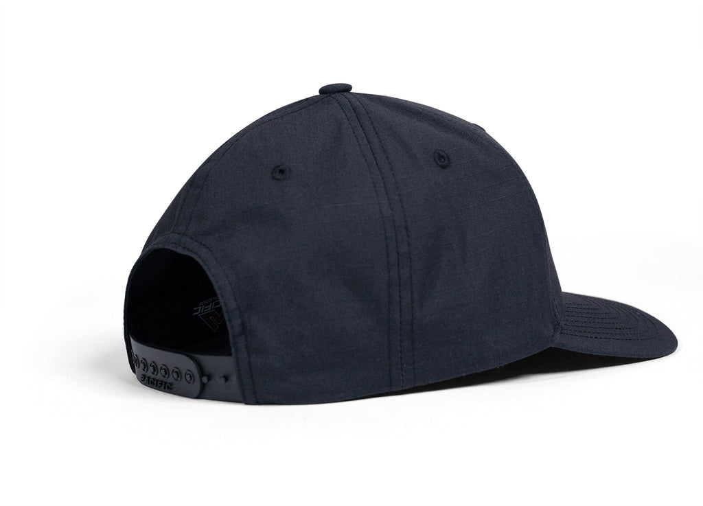 V1 Snapback Hat, Black