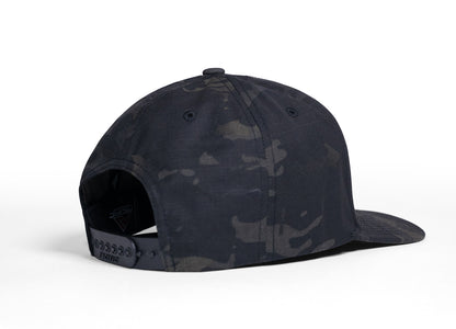 V1 Snapback Hat, Multicam Black