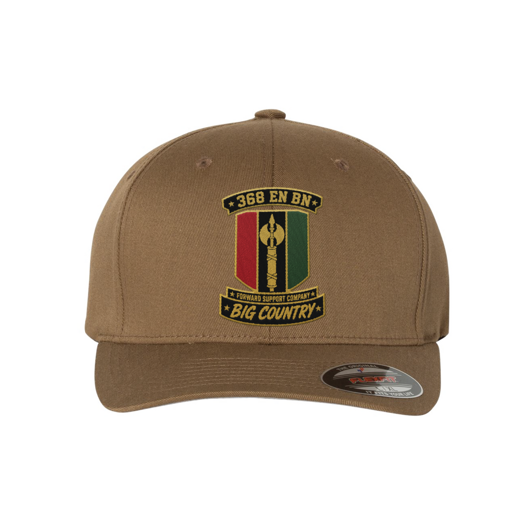 FSC, 368 EN BN   Flexfit Cotton Blend Cap - 6277, Tan 499