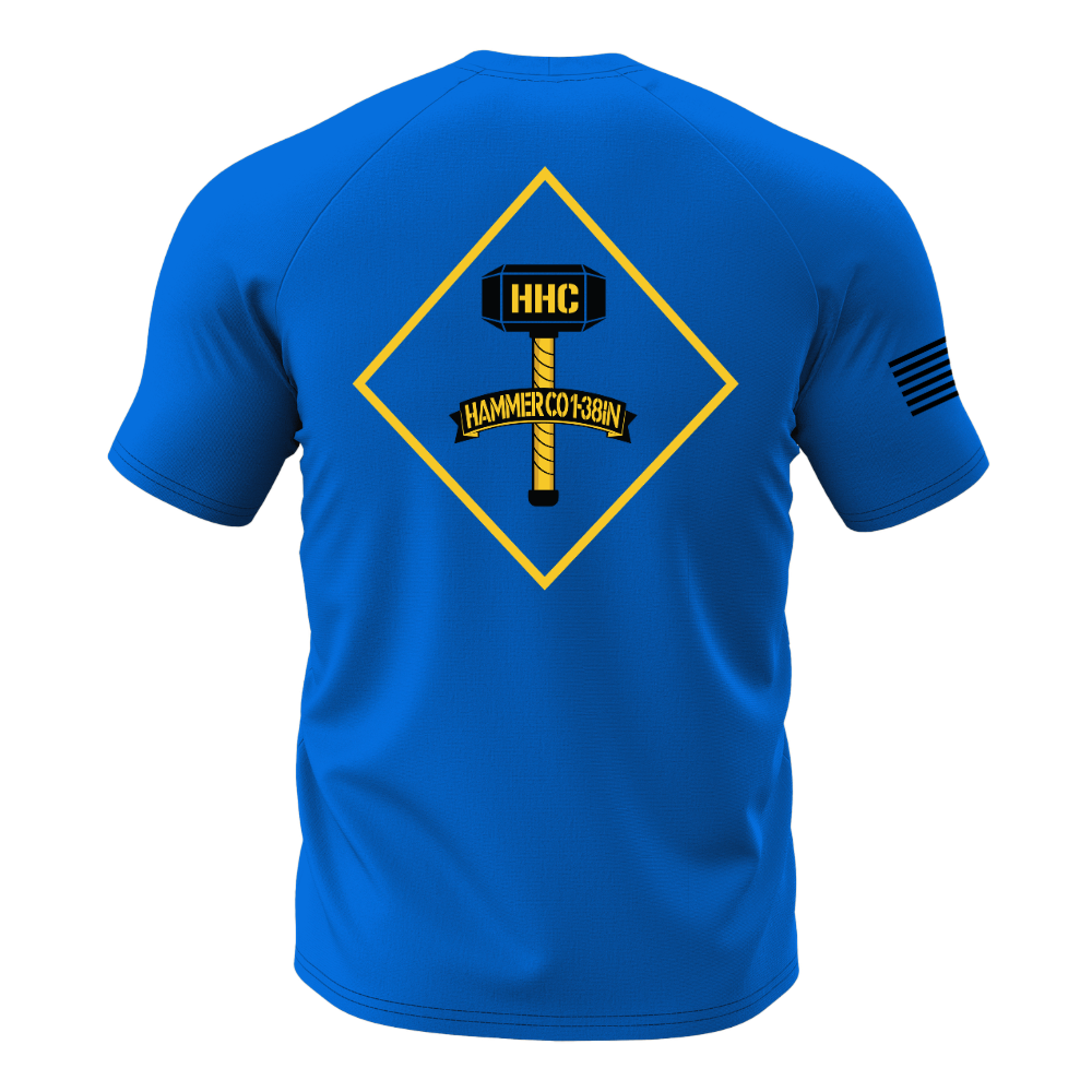 HHC, 1-38 IN  Men's Favorite Performance SS Tee, Royal