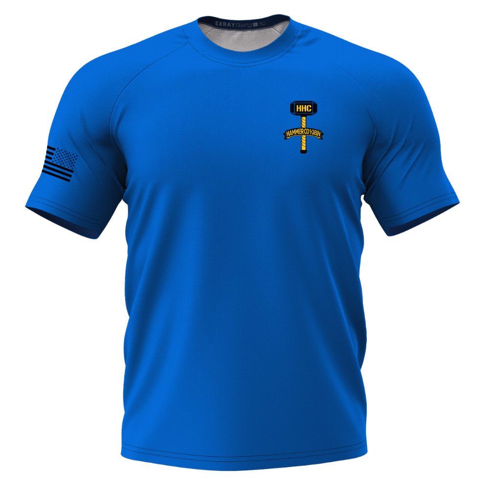HHC, 1-38 IN  Men's Standard Performance SS Tee, Royal