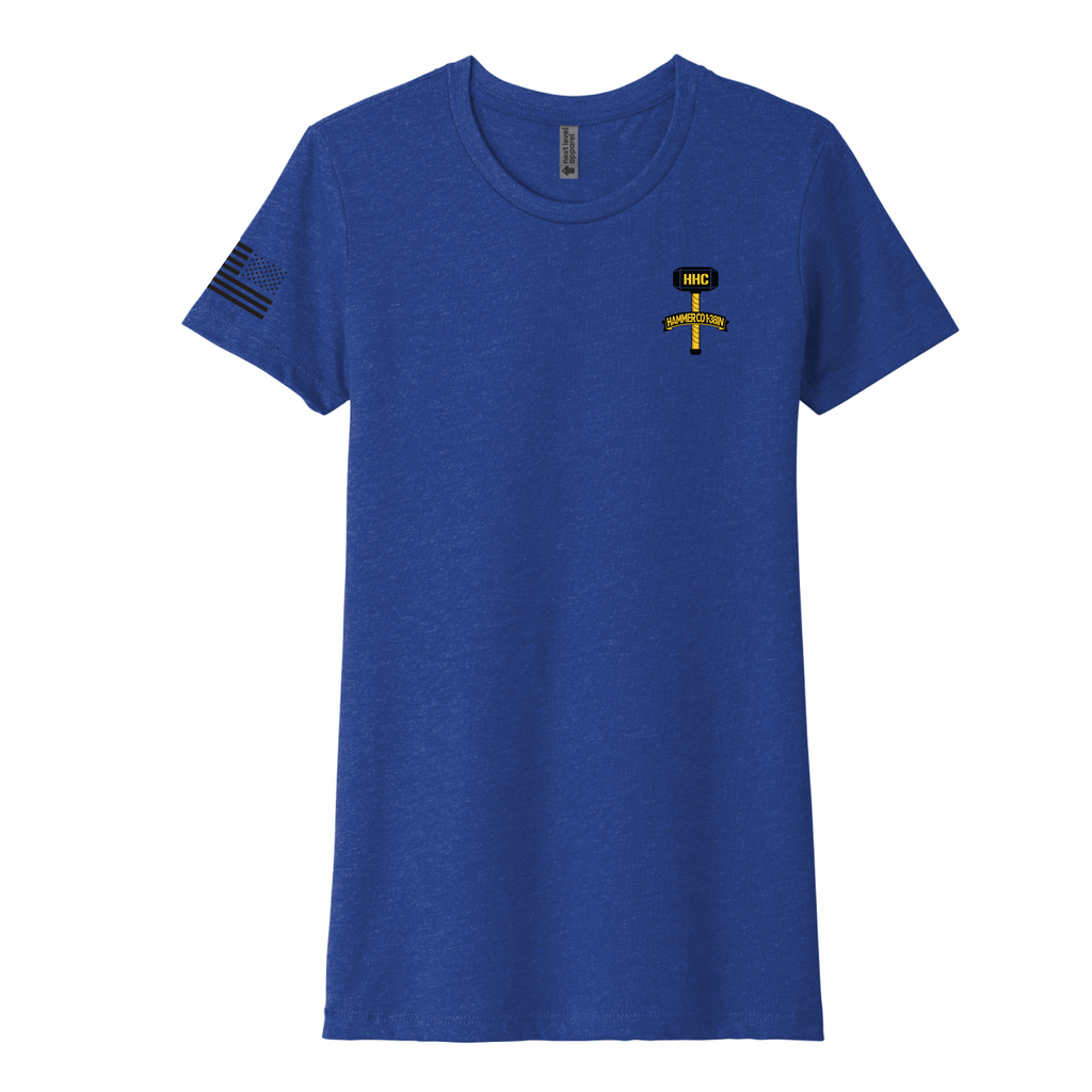 HHC, 1-38 IN  Women's CVC SS Tee (6610), Royal
