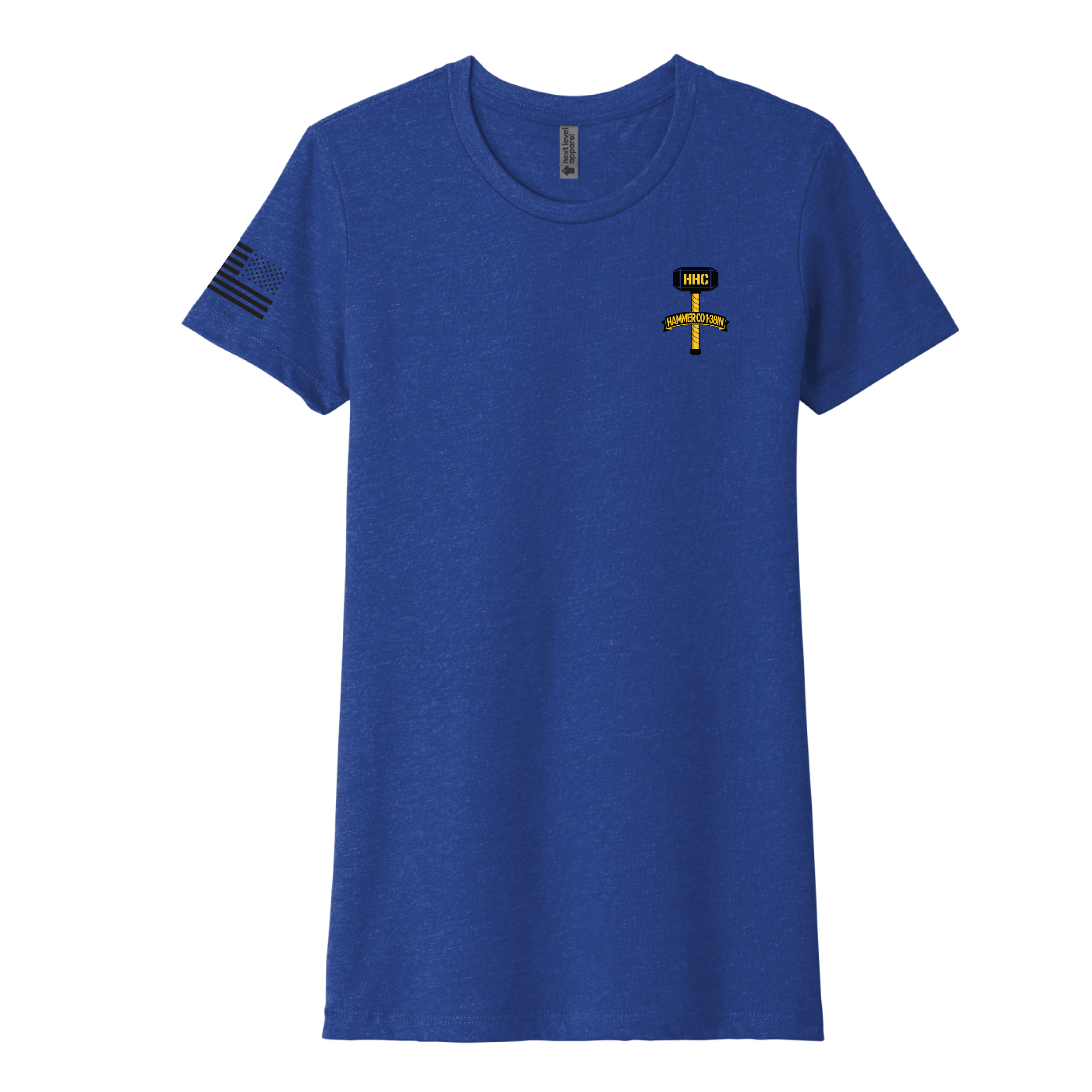 HHC, 1-38 IN  Women's CVC SS Tee (6610), Royal
