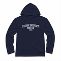 Store Bought Water Gen.1 Long Range Performance Tee, Long Sleeve, Sun Hood, Navy