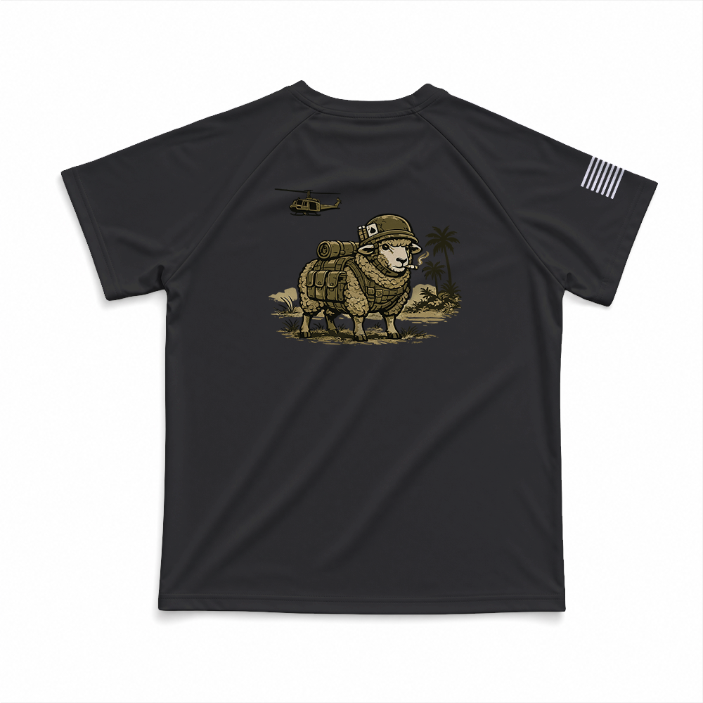 Ruck Sox Gen.1 MaxDri Performance Tee, Short Sleeve, Black