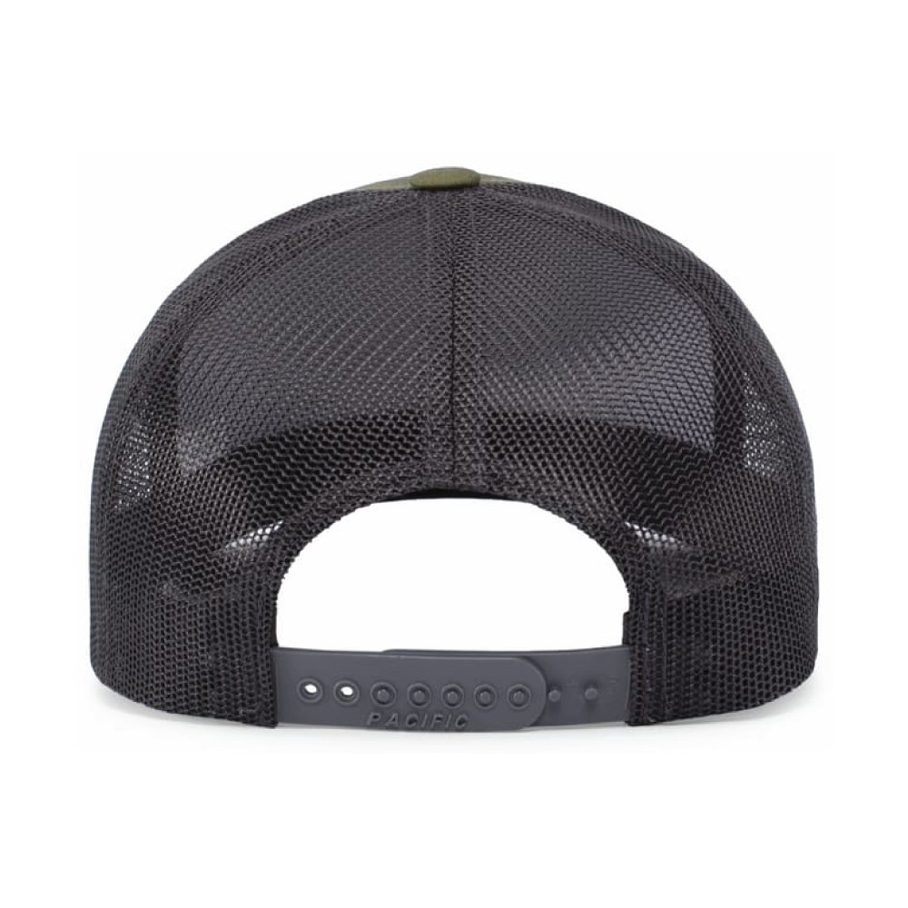 2nd Battalion 6th Marines  Snapback Trucker Hat (104C), OD Green