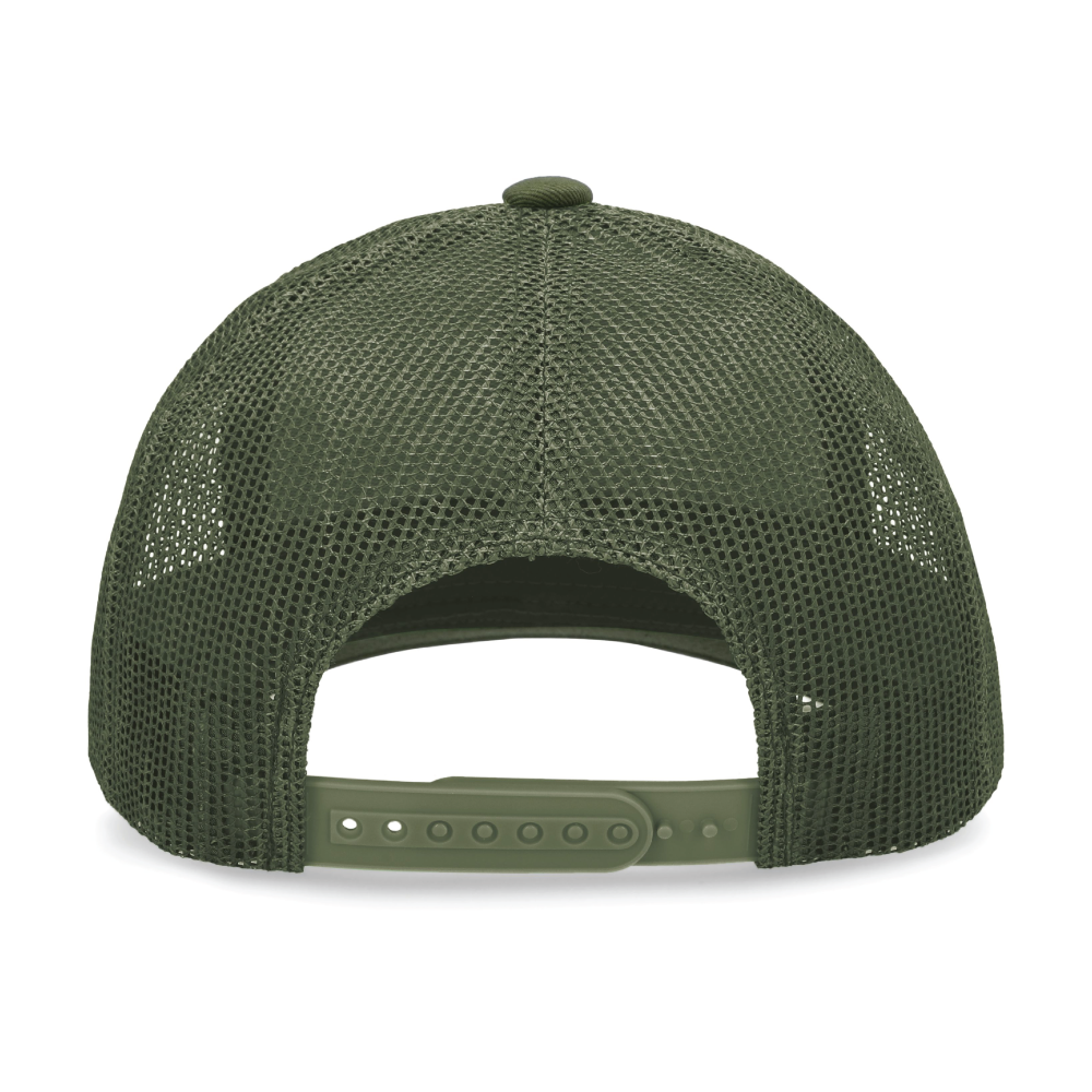 Golf Company, 2nd Battalion, 6th Marines Low-Profile Snapback Trucker Hat (P114), OD Green