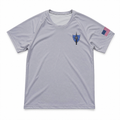 United States Secret Service - Counter Assault Team USSS CAT Gen.1 MaxDri Performance Tee, Short Sleeve, Grey