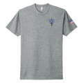 United States Secret Service - Counter Assault Team USSS CAT Unisex CVC SS Tee (6210), Grey