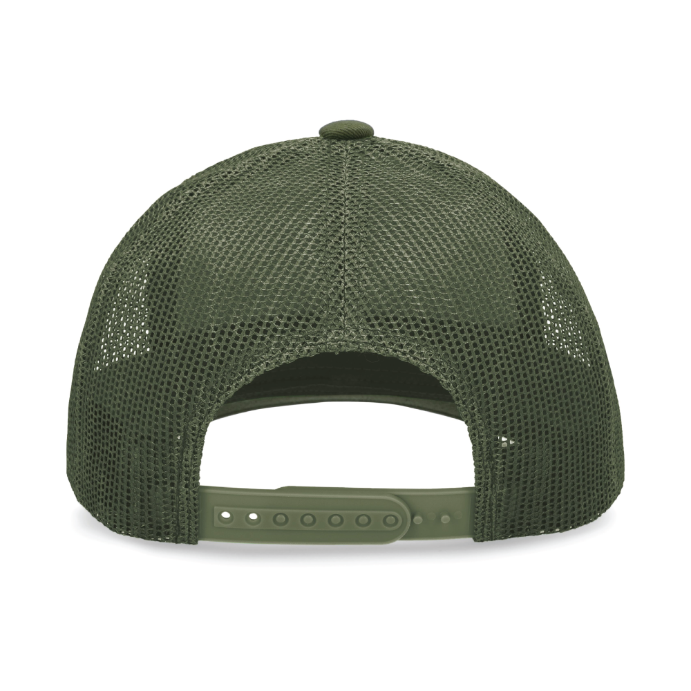 San Diego PD SWAT  Low-Profile Snapback Trucker Hat (P114), OD Green
