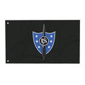 United States Secret Service - Counter Assault Team USSS CAT Wall Flag 3x5 (Horizontal), Black